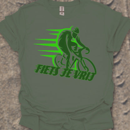 Fiets je vrij groen T‑Shirt