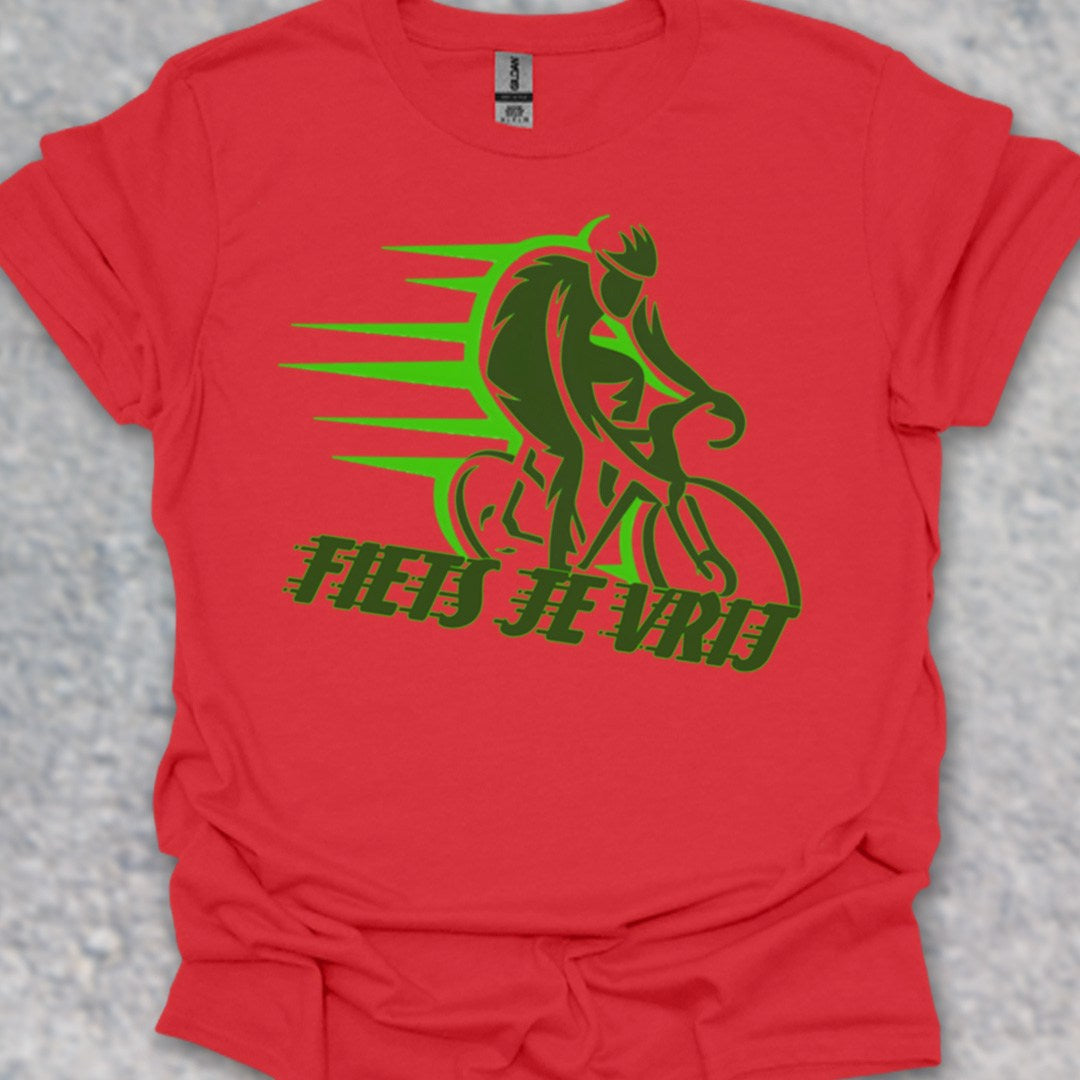 Fiets je vrij groen T‑Shirt