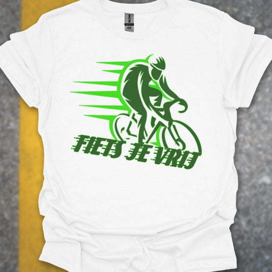 Fiets je vrij groen T‑Shirt