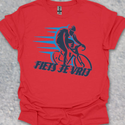 Fiets je vrij blauw T‑Shirt