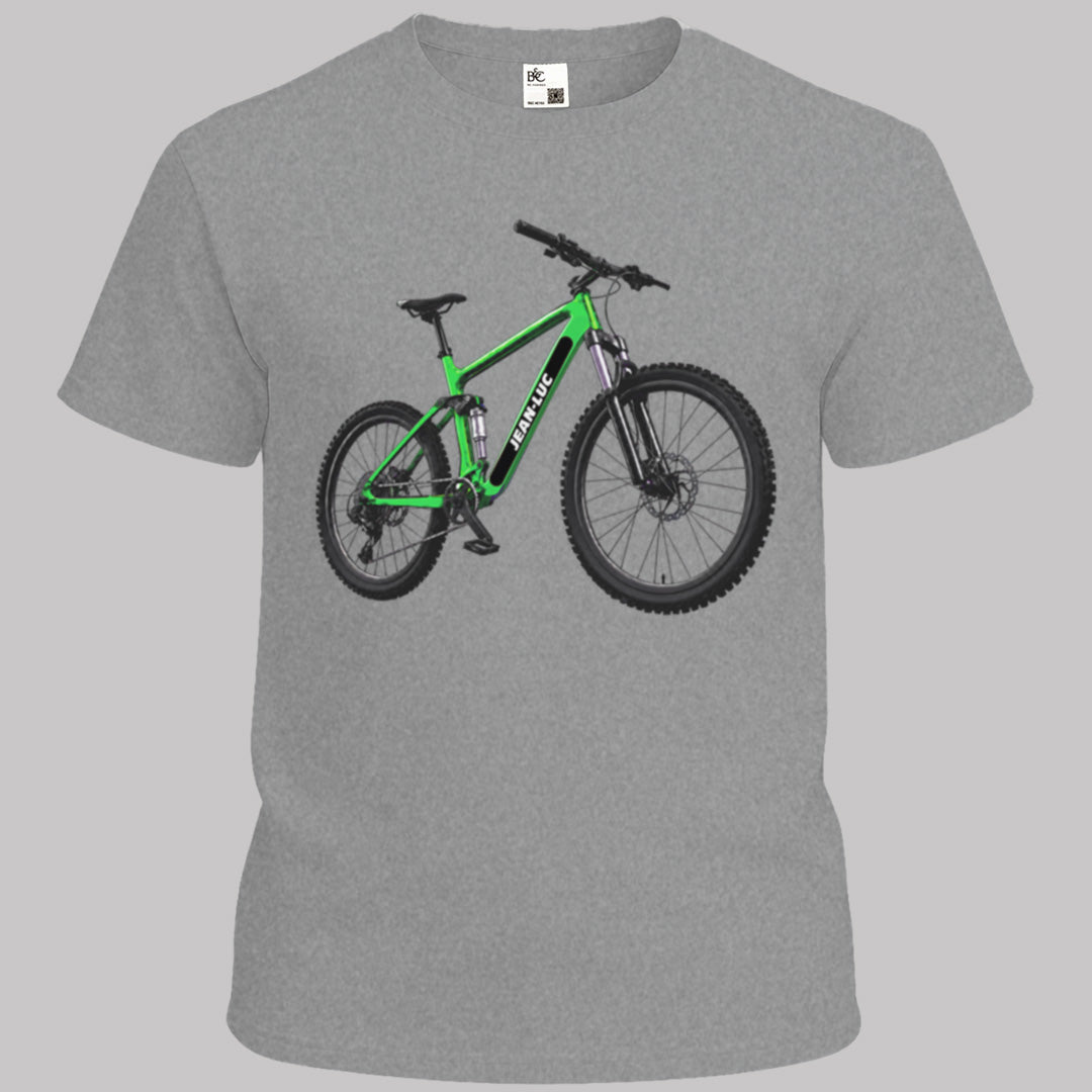 MTB groen met eigen naam