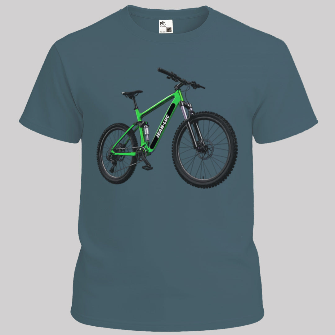 MTB groen met eigen naam