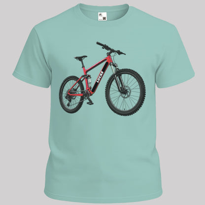 MTB rood met eigen naam