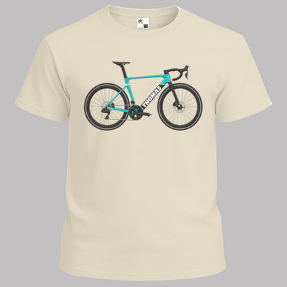 Aerobike turquoise met eigen naam
