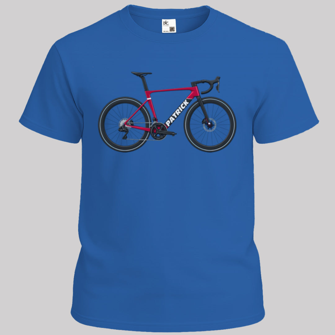 Vélo aéro rouge avec nom au choix