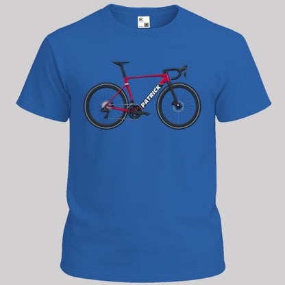Vélo aéro rouge avec nom au choix