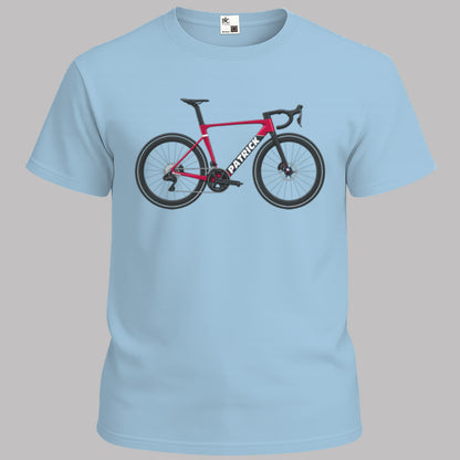 Vélo aéro rouge avec nom au choix