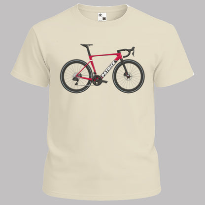 Vélo aéro rouge avec nom au choix