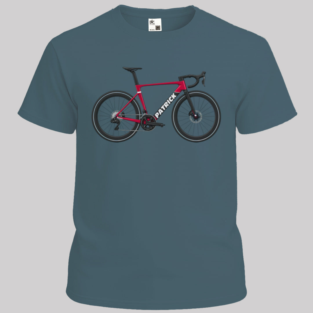 Vélo aéro rouge avec nom au choix