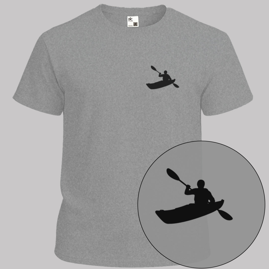 Kajak borstprint T-shirt