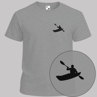 Kajak borstprint T-shirt