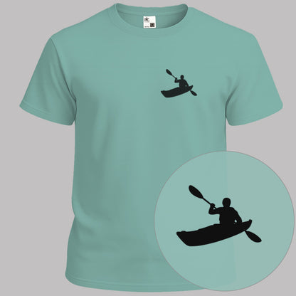 Kajak borstprint T-shirt