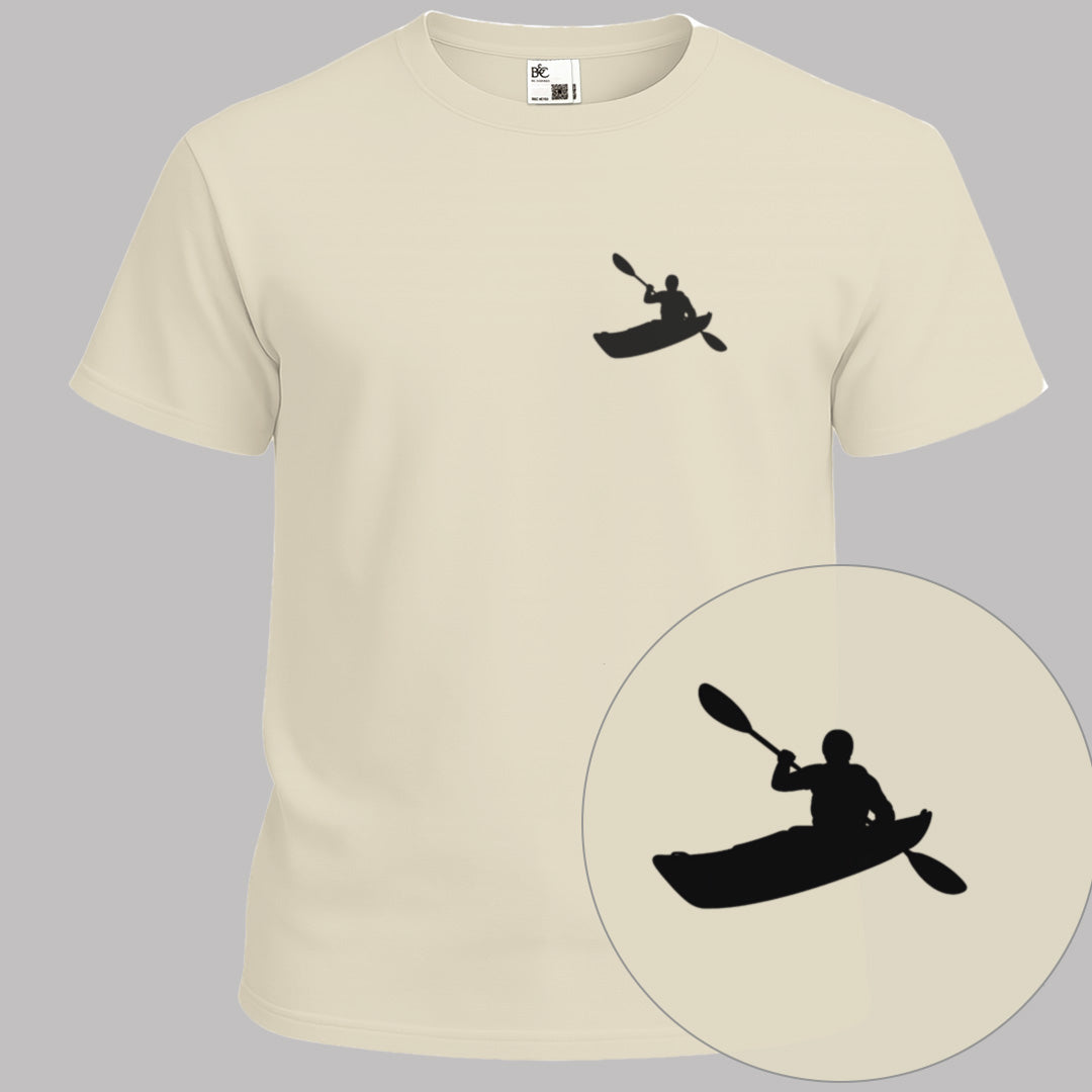 Kajak borstprint T-shirt
