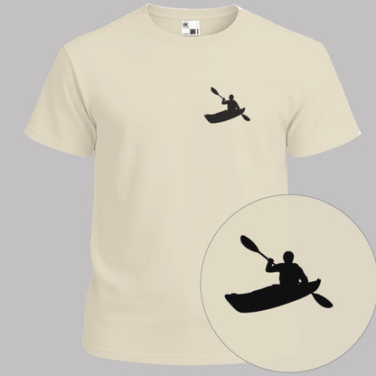 Kajak borstprint T-shirt