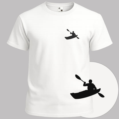 Kajak borstprint T-shirt