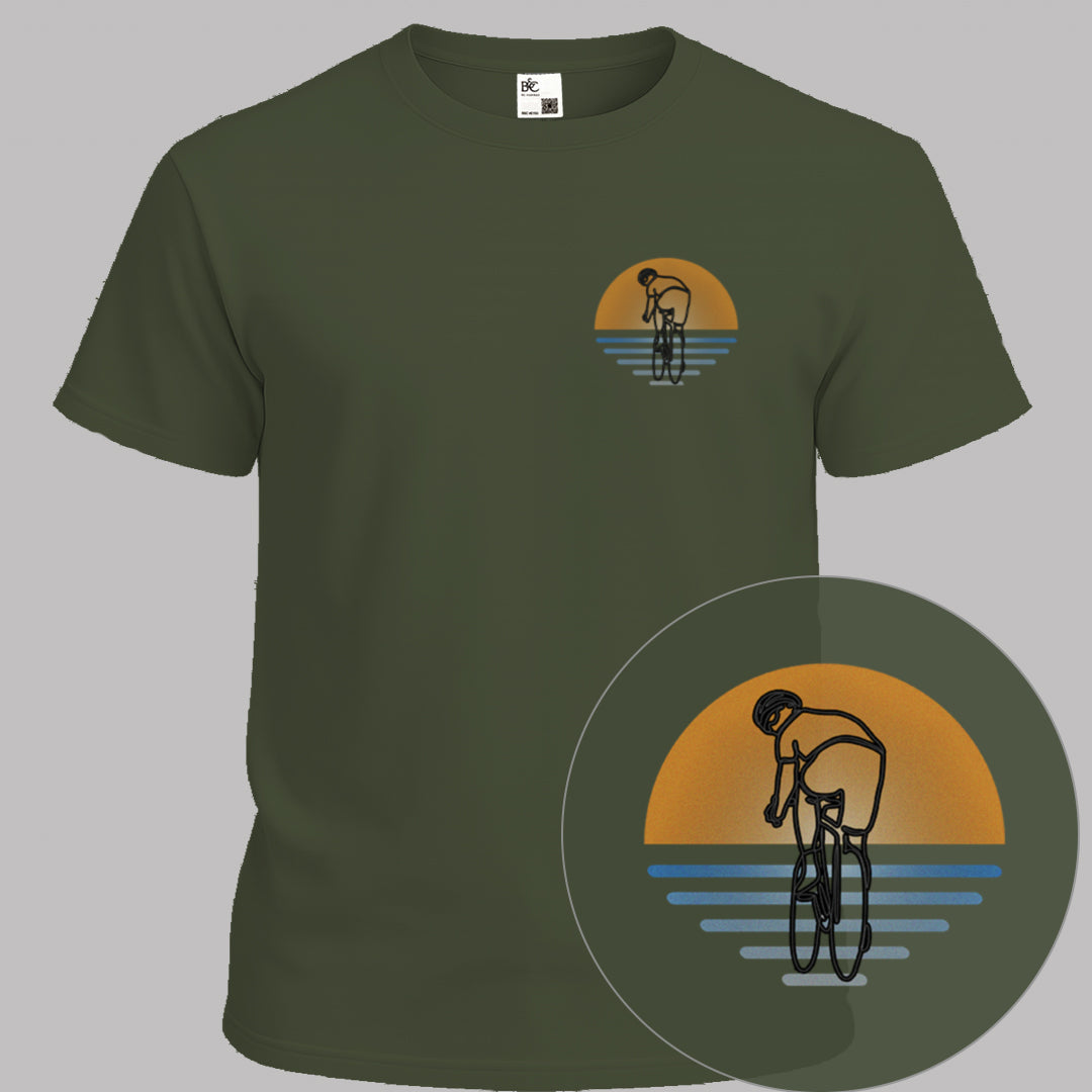 Koerser zonsondergang T‑Shirt
