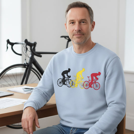 Koersers driekleur Sweatshirt