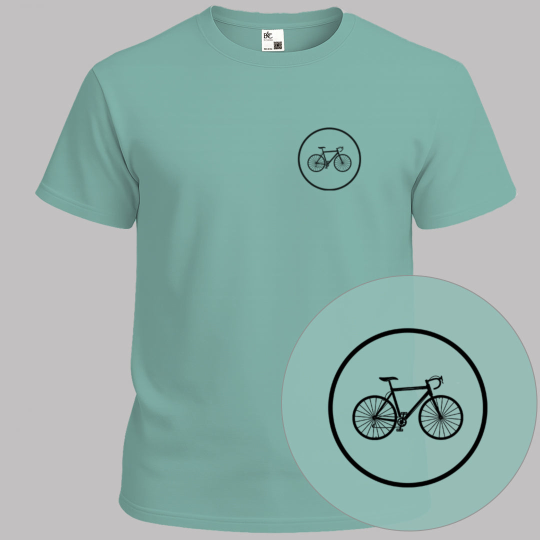 Koersfiets cirkel zwart T‑Shirt