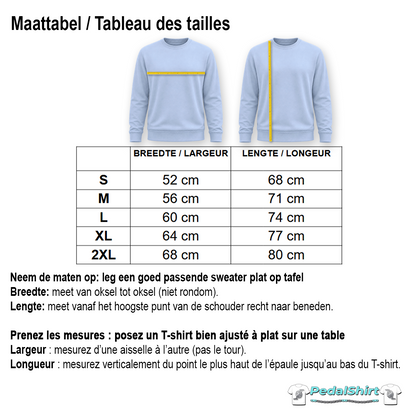Achtervolging Hij zwart Sweater
