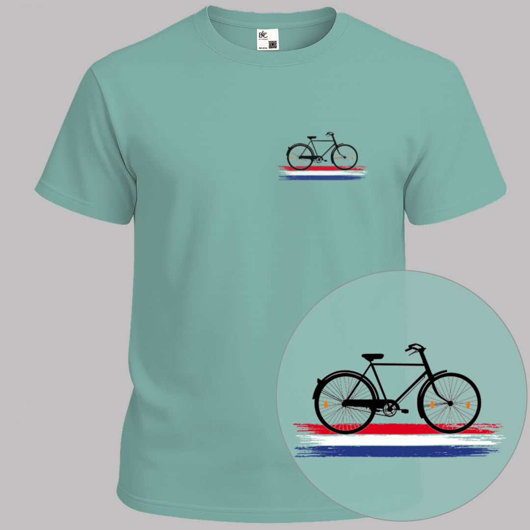 Nederland Fietsland zwart T‑Shirt