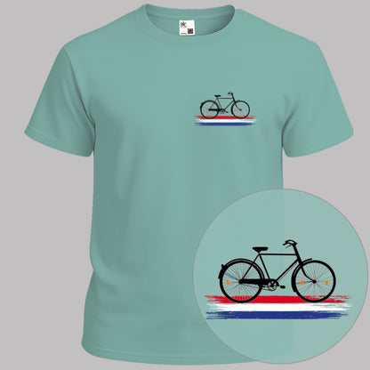 Nederland Fietsland zwart T‑Shirt