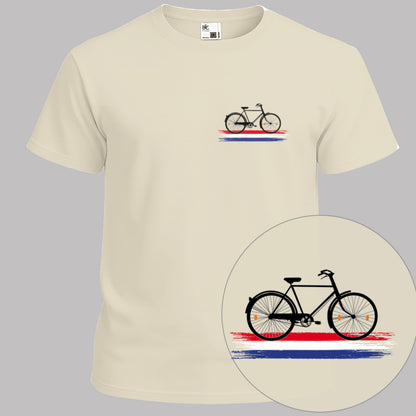 Nederland Fietsland zwart T‑Shirt