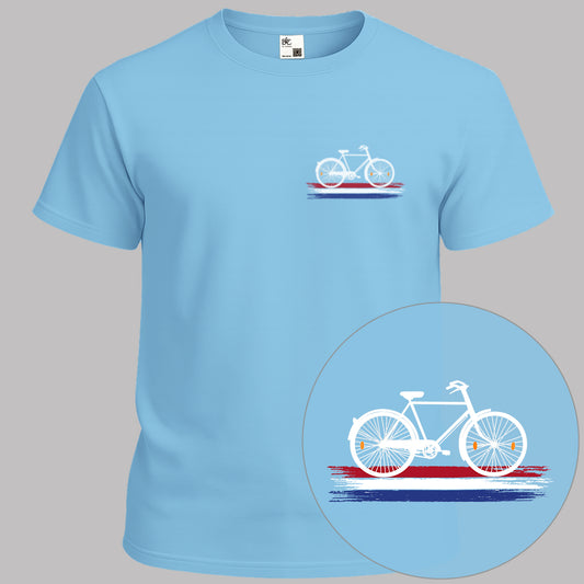 Nederland Fietsland wit T‑Shirt