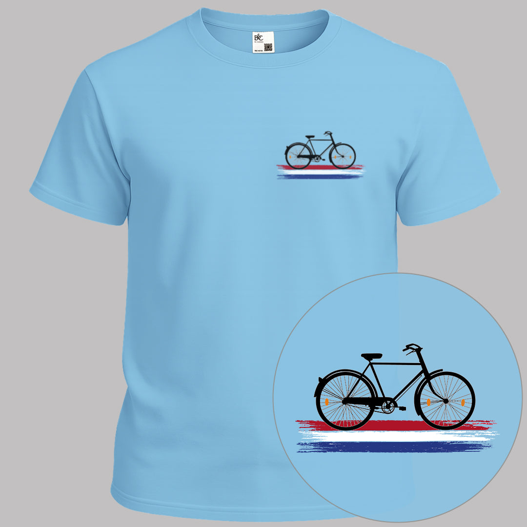 Nederland Fietsland zwart T‑Shirt