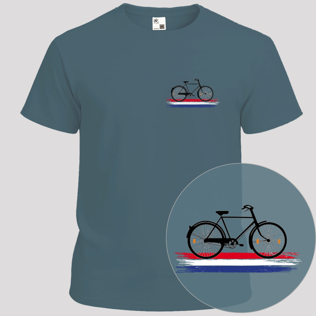 Nederland Fietsland zwart T‑Shirt