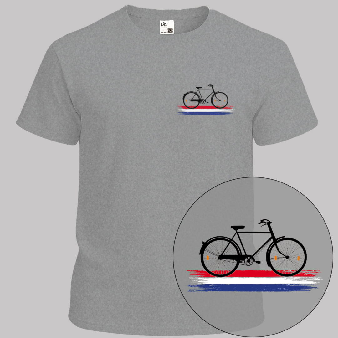 Nederland Fietsland zwart T‑Shirt