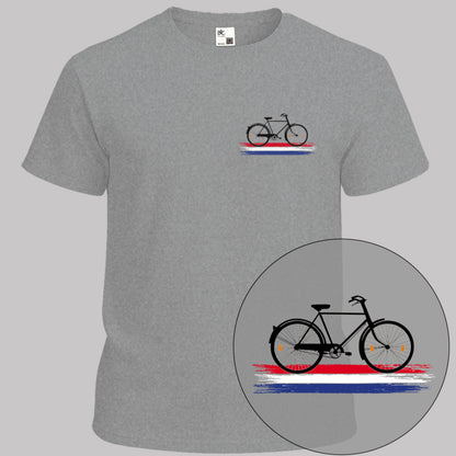 Nederland Fietsland zwart T‑Shirt
