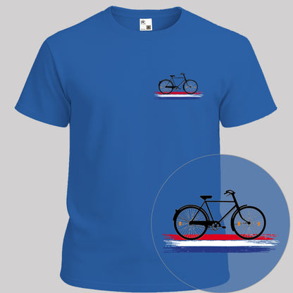 Nederland Fietsland zwart T‑Shirt