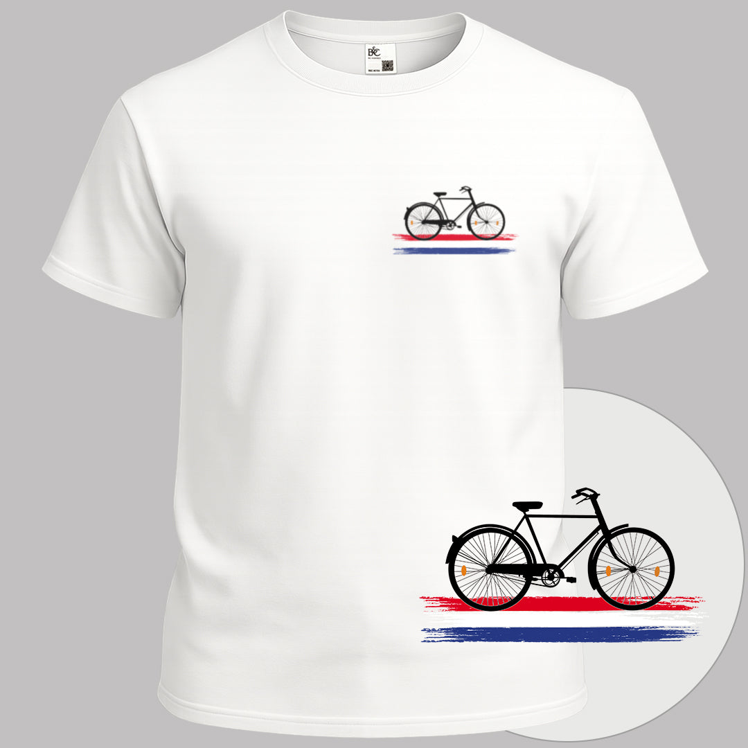 Nederland Fietsland zwart T‑Shirt