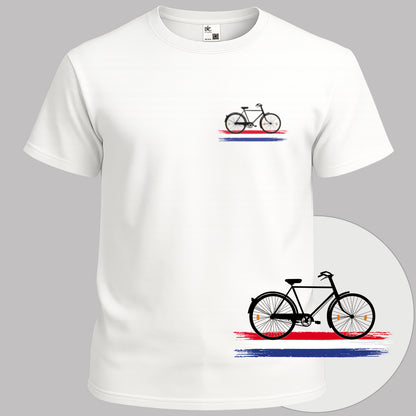 Nederland Fietsland zwart T‑Shirt