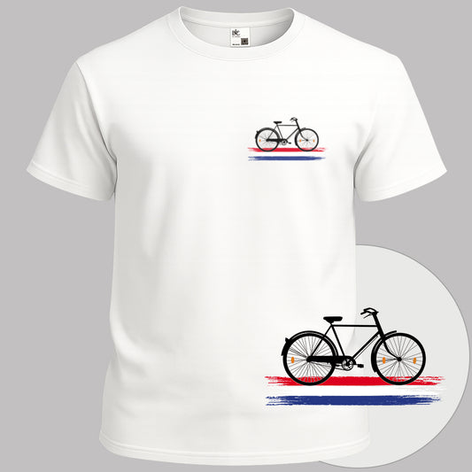 Nederland Fietsland zwart T‑Shirt