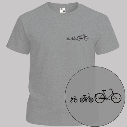 Papafiets & kids zwart T‑Shirt