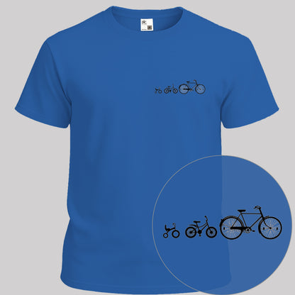 Papafiets & kids zwart T‑Shirt