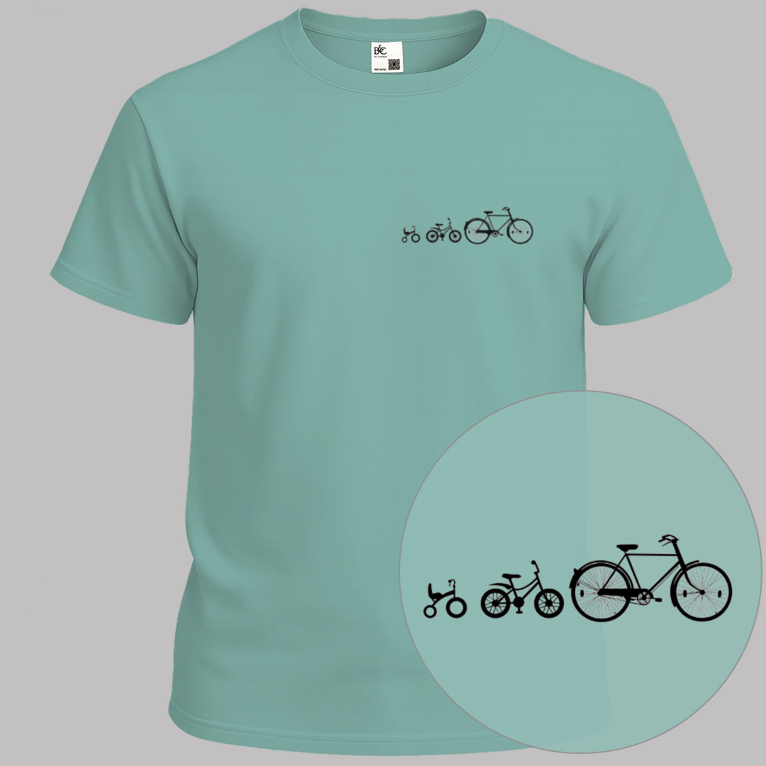 Papafiets & kids zwart T‑Shirt