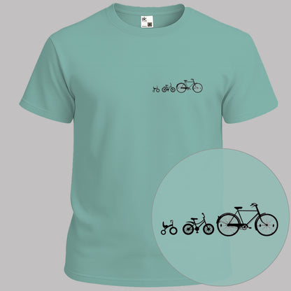 Papafiets & kids zwart T‑Shirt