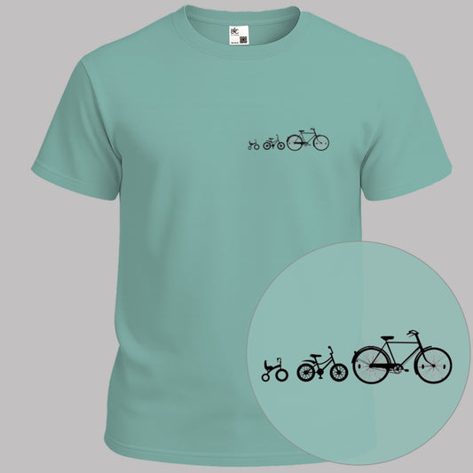 Papafiets & kids zwart T‑Shirt