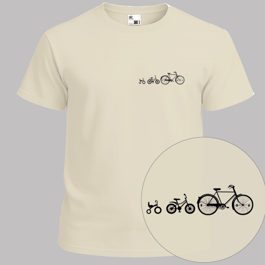 Papafiets & kids zwart T‑Shirt