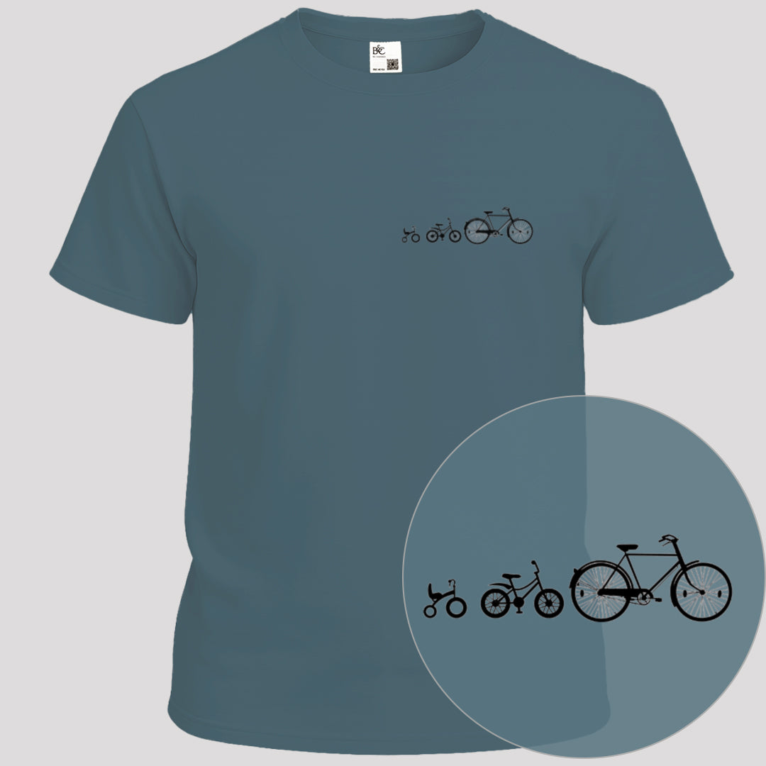 Papafiets & kids zwart T‑Shirt