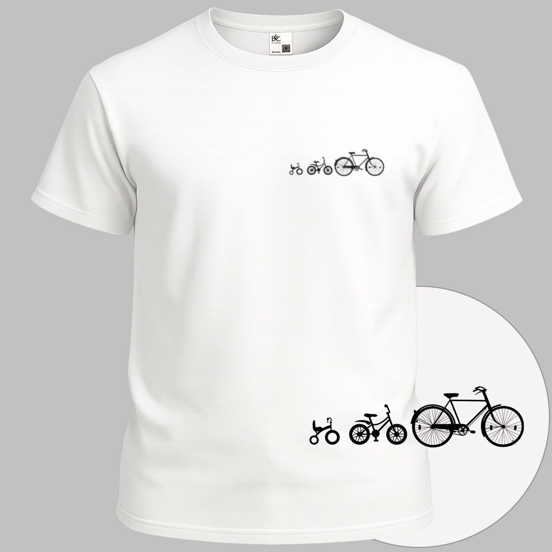 Papafiets & kids zwart T‑Shirt