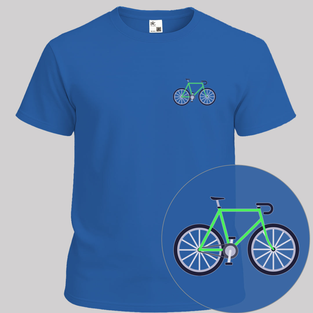 Racefiets groen T‑Shirt
