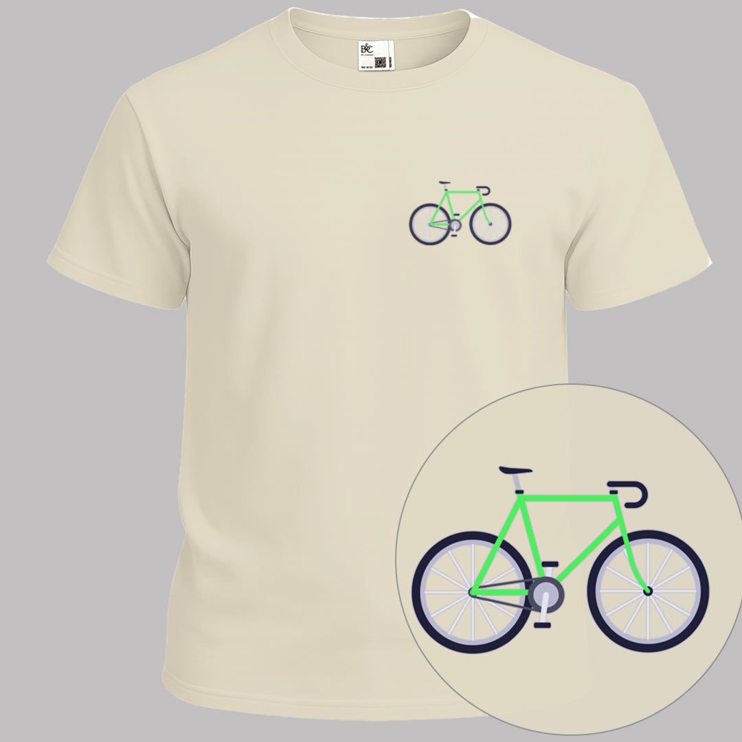 Racefiets groen T‑Shirt