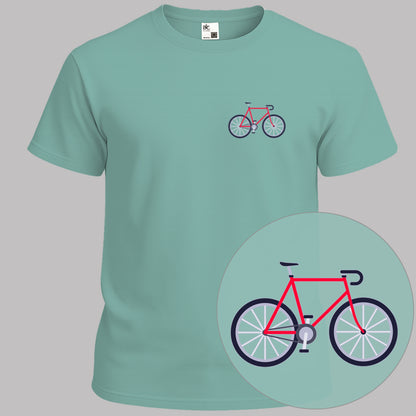 Racefiets rood T‑Shirt