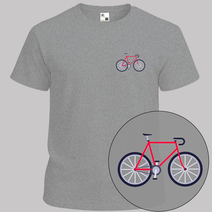 Racefiets rood T‑Shirt