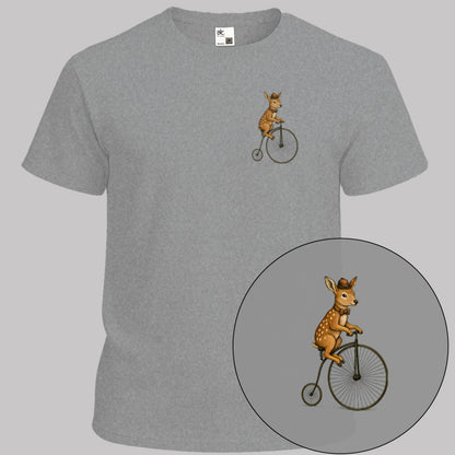 Ree op antieke fiets T‑Shirt
