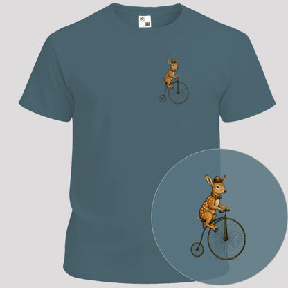 Ree op antieke fiets T‑Shirt