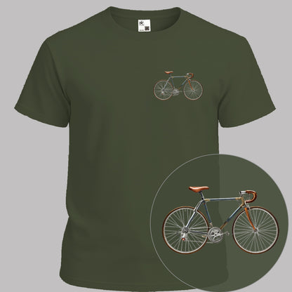 Retro Racefiets T‑Shirt